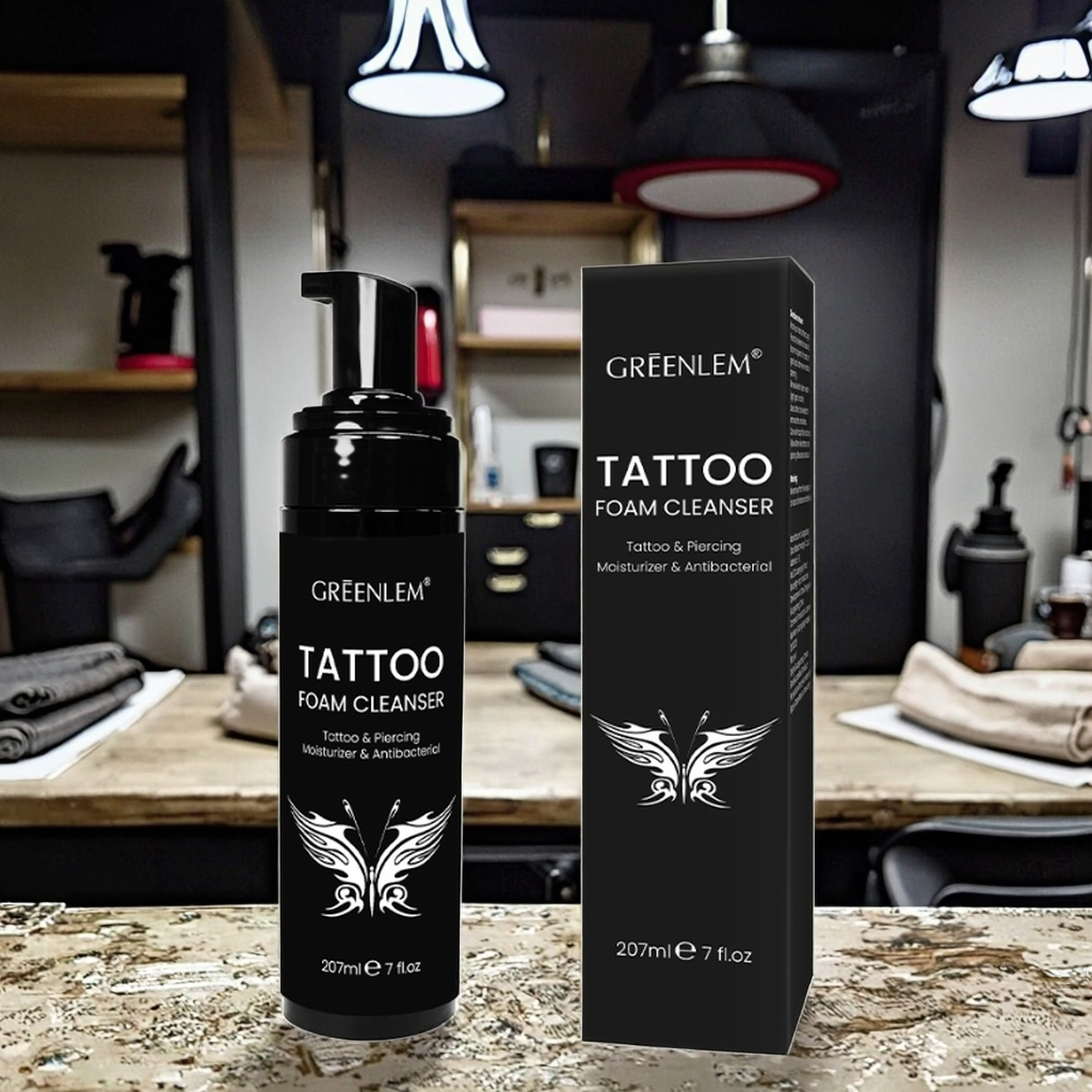 OEM Tattoo Aftercare Products Foaming Skin Cleanser Custom Logo for Tattoo Parlor Wholesale