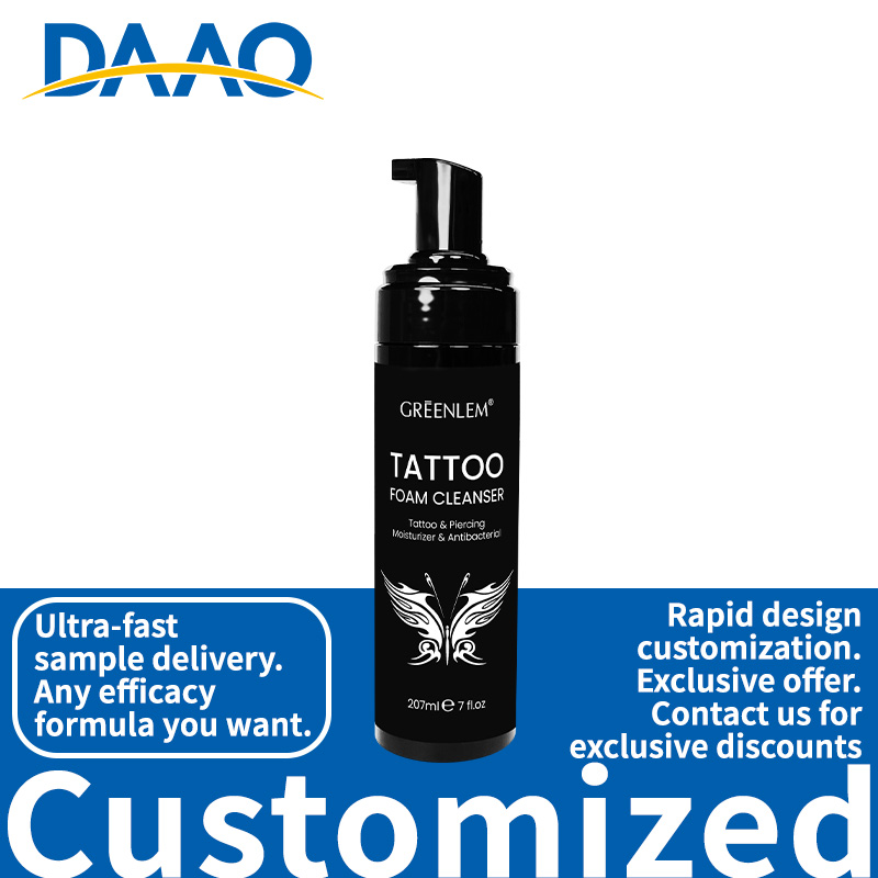 OEM Tattoo Aftercare Products Foaming Skin Cleanser Custom Logo for Tattoo Parlor Wholesale