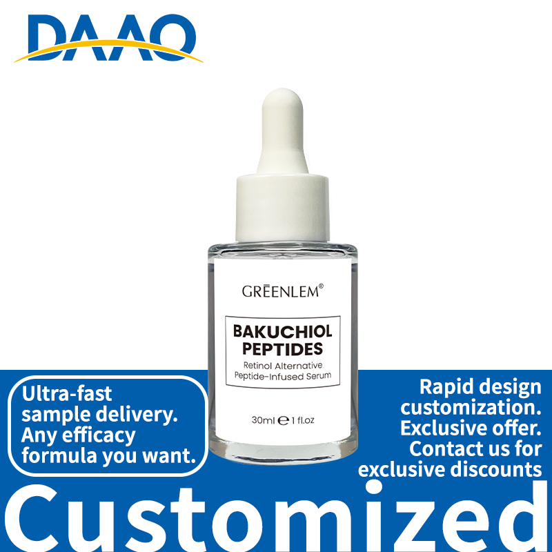Bakuchiol Peptide Complex Serum Organic OEM Service Natural Alternative for Retinol for Anti-Wrinkle Firming