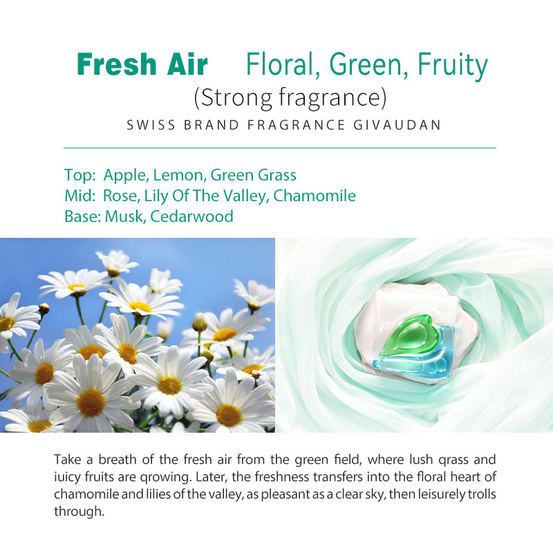 Best Quality Disposable 3-in-1 and 5-in-1 YellowLaundry Pods Softening Gel Detergent for ClothesLoW MOQ Acceptable