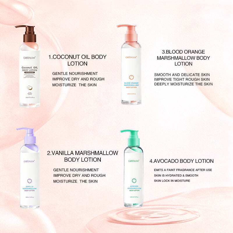 Cotton Candy Scent Hyaluronic Acid Body Lotion Sweet Fragrance Long Lasting Moisturizer Wholesale OEM Nourishing Body Care