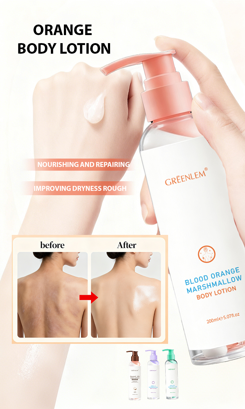 Cotton Candy Scent Hyaluronic Acid Body Lotion Sweet Fragrance Long Lasting Moisturizer Wholesale OEM Nourishing Body Care(pic6)