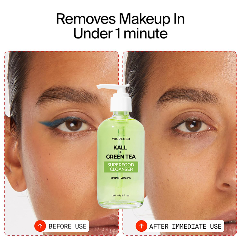 150ml KALL+GREEN TREE Face Wash Whitening Foaming Facial Cleanser Deep Cleansing & Refreshing Oil Control