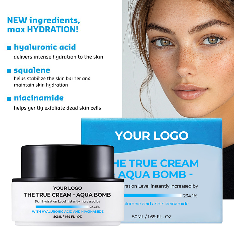 GREENLEM Whitening Brightening Night Moisturizing Facial Cream for Combination Skin Sulfate-Free 50g