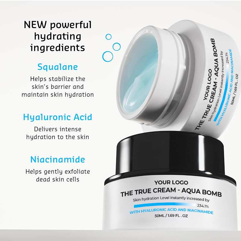 GREENLEM Whitening Brightening Night Moisturizing Facial Cream for Combination Skin Sulfate-Free 50g(pic3)