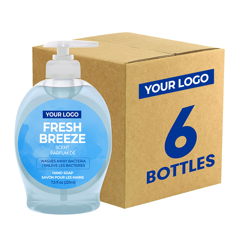 Fresh Breeze Scented Liquid Hand Soap - Gentle Moisturizing, Refreshing Fragrance & Daily Hand Cleansing