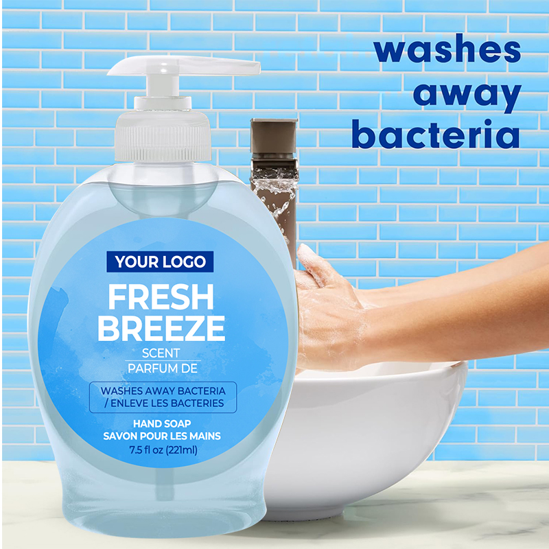 Fresh Breeze Scented Liquid Hand Soap - Gentle Moisturizing, Refreshing Fragrance & Daily Hand Cleansing