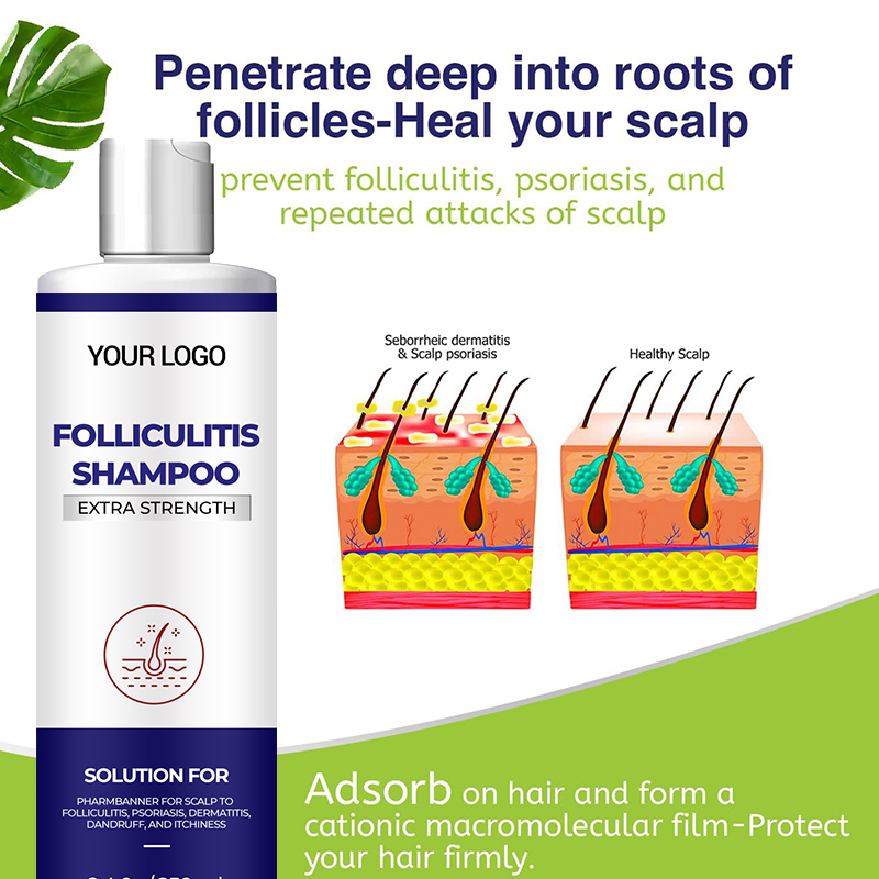 Organic Anti-Loss Biotin Hair Shampoo Nourishing Refreshing Formula Hair-Loss Prevention