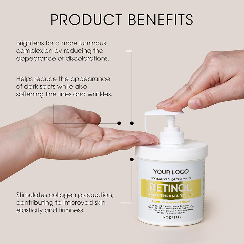 High Quality Retinol and Vitamin C Body Lotion Moisturizing Firming Whitening Lotion for Glowing Skin Lotion Set