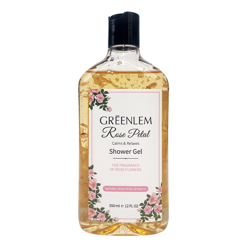 GREENLEM Private Label Skin Care Set for Adults Fragrance Whitening Moisturizing Body Wash Shower Gel 350ml