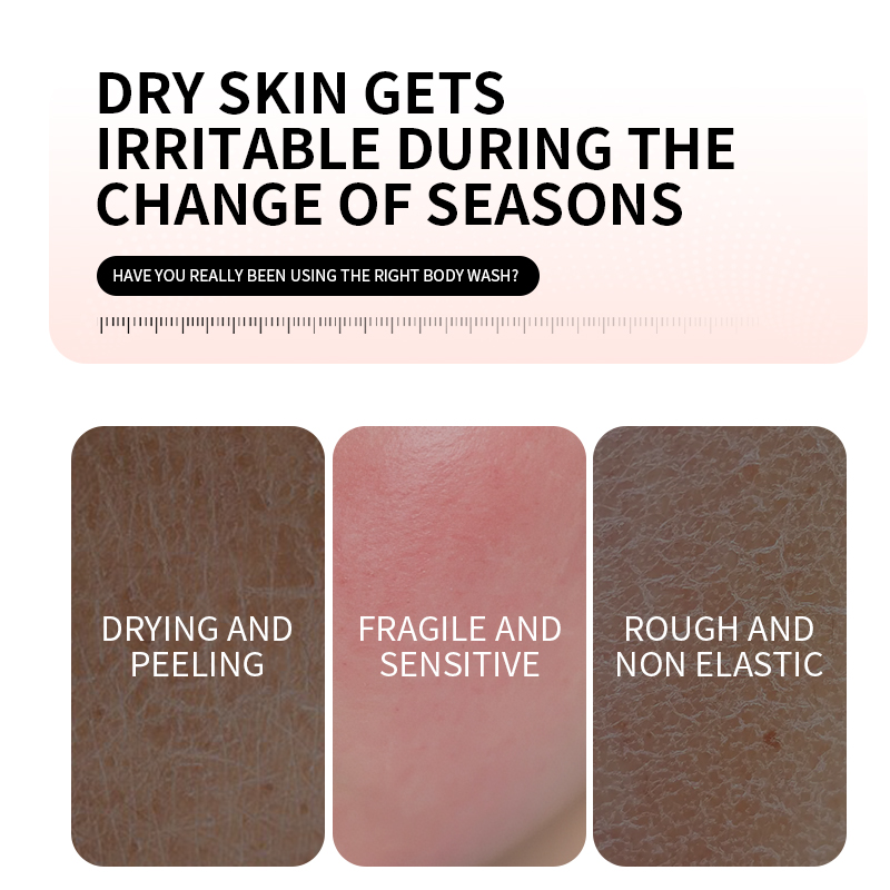 GREENLEM Private Label Skin Care Set for Adults Fragrance Whitening Moisturizing Body Wash Shower Gel 350ml