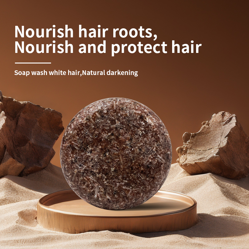 GreenLem POLYGONUM MULTIFLORUM Natural Handmade Herbal Charcoal Kojic Acid Turmeric Black Soap Bar Solid(pic2)