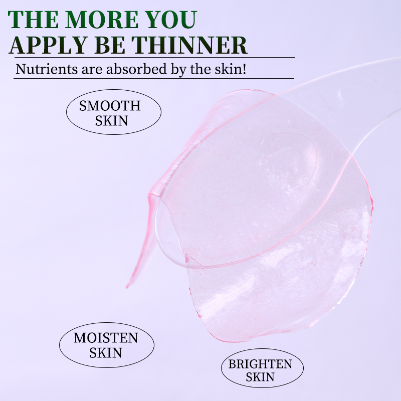 GreenLem Damask Rose Dark Circle Hydrogel Crystal Collagen Herbal Retinol Sheet Eye Mask Eye Patch