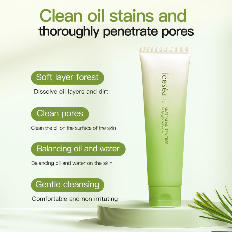Australian Tea Tree Cleansing Milk Facial cleansing Control oil and eliminate acne Facial cleanser(pic3) Australian Tea Tree Cleanser for Oily Skin, Facial Oil Control, Deep Cleansing for Men and Women(pic3)