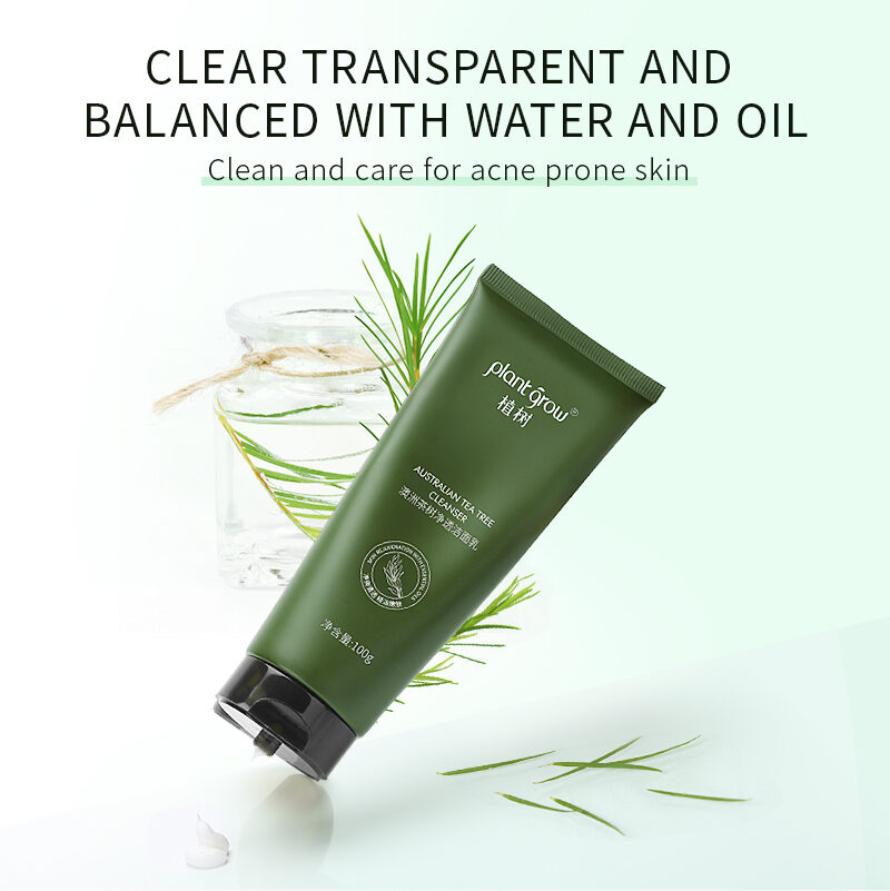 Plant grow Australia Tea Tree Cleanser,Removes excess oil,Protects sebum for Adult(pic1) Plant grow Australia Tea Tree Cleanser for Acne Prone Skin,Removes excess oil,Protects sebum for Adult(pic1)