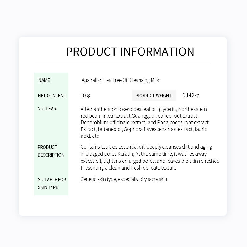 Plant grow Australia Tea Tree Cleanser,Removes excess oil,Protects sebum for Adult(pic7) Plant grow Australia Tea Tree Cleanser for Acne Prone Skin,Removes excess oil,Protects sebum for Adult(pic7)