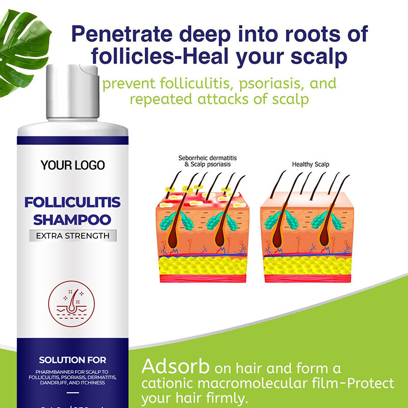Organic Anti-Loss Biotin Hair Shampoo Nourishing Refreshing Formula Hair-Loss Prevention(pic3)