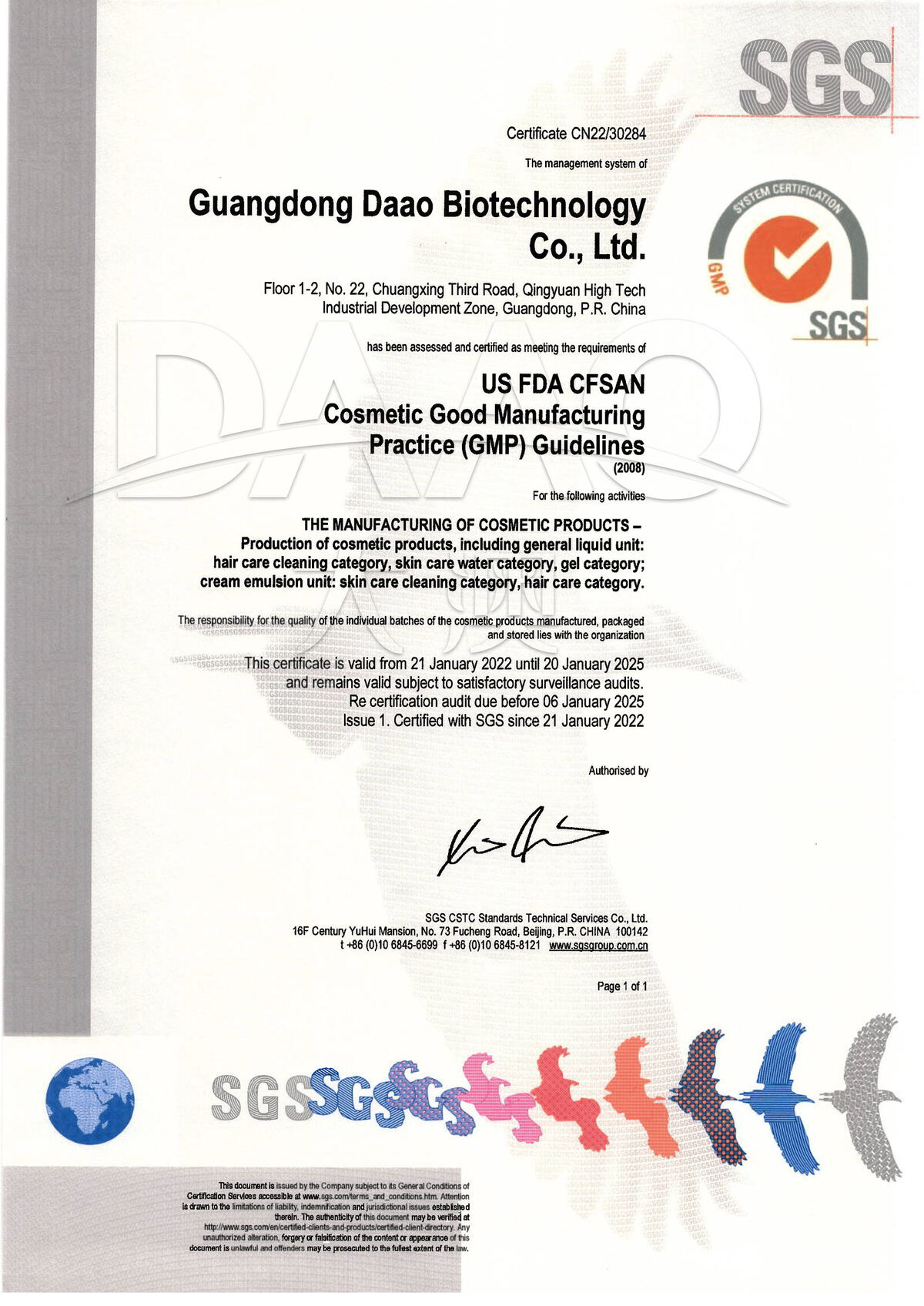 ISO 22716 ISO 22716