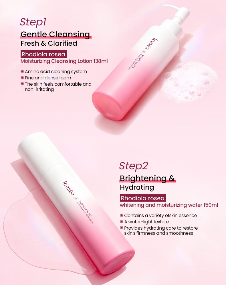 Rhodiola Root Whitening Luxurious Facial Set-Deep Cleansing Even Skin Tone Reduce Blemishes-5 Steps Routine for All Skin Types(pic7) Rhodiola Root Whitening Luxurious Facial Set-Deep Cleansing Even Skin Tone Reduce Blemishes-5 Steps Routine for All Skin Types(pic7)