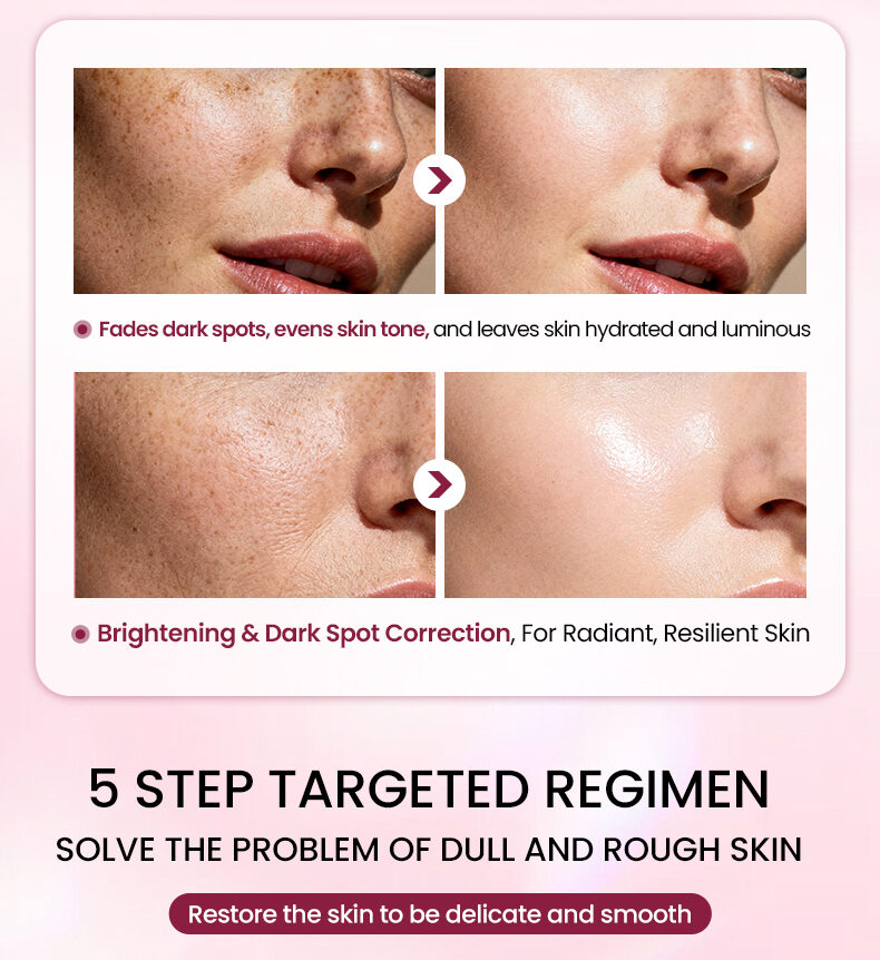Rhodiola Root Whitening Luxurious Facial Set-Deep Cleansing Even Skin Tone Reduce Blemishes-5 Steps Routine for All Skin Types(pic6) Rhodiola Root Whitening Luxurious Facial Set-Deep Cleansing Even Skin Tone Reduce Blemishes-5 Steps Routine for All Skin Types(pic6)
