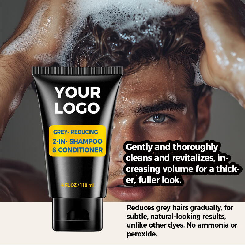 Wholesale 2 in 1 MenS Grey Reducing Shampoo and Hair Conditioner for Gradual Hair Color Hair Care(pic1) Wholesale 2 in 1 MenS Grey Reducing Shampoo and Hair Conditioner for Gradual Hair Color Hair Care(pic1)