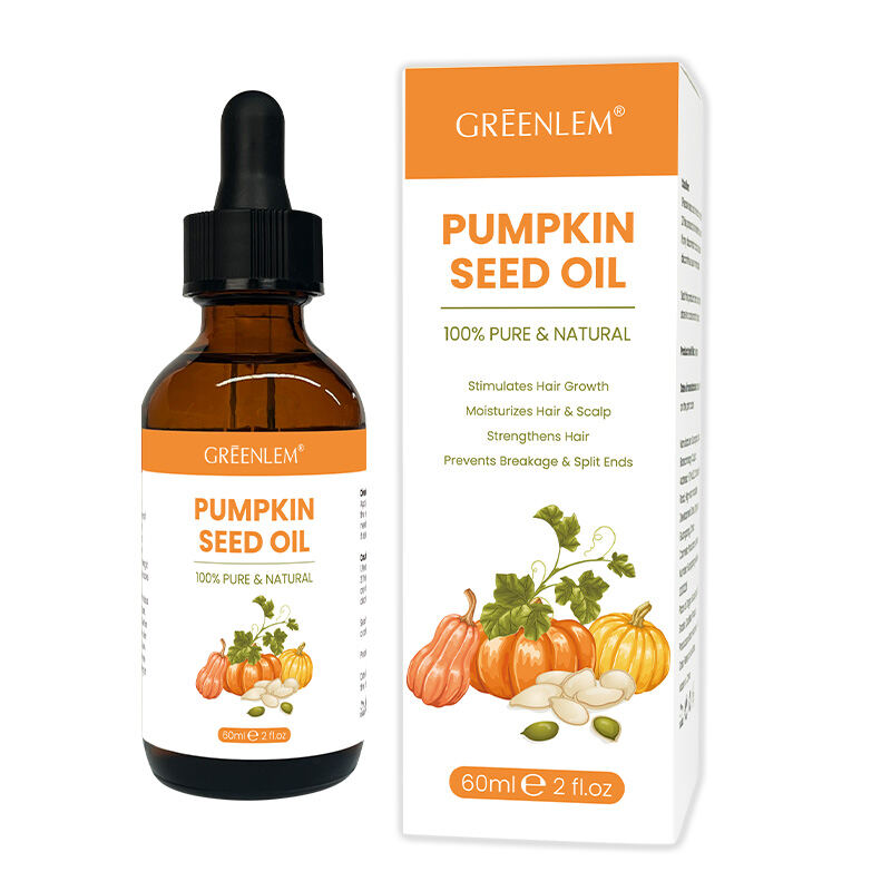 Natural Pumpkin Seed Hair Oil for hair growth treatment Dry hair scalp nutrition fortified anti-frizz liquid body(pic1)