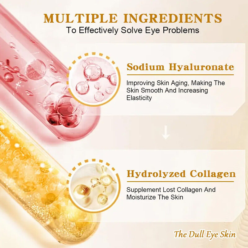 Collagen Eye Serum Skincare Anti Age Skin Products Remove Dark Circles High Quality Gold Foil Eye Serum Beauty Products(pic5) Collagen Eye Serum Skincare Anti Age Skin Products Remove Dark Circles High Quality Gold Foil Eye Serum Beauty Products(pic5)