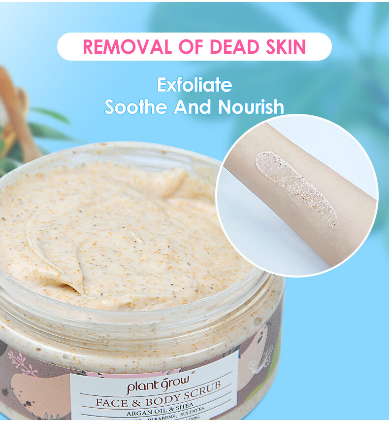 Plant Grow Face&Body Scurb for skin care women and men(pic6) Plant Grow Face&Body Scurb for skin care women and men(pic6)