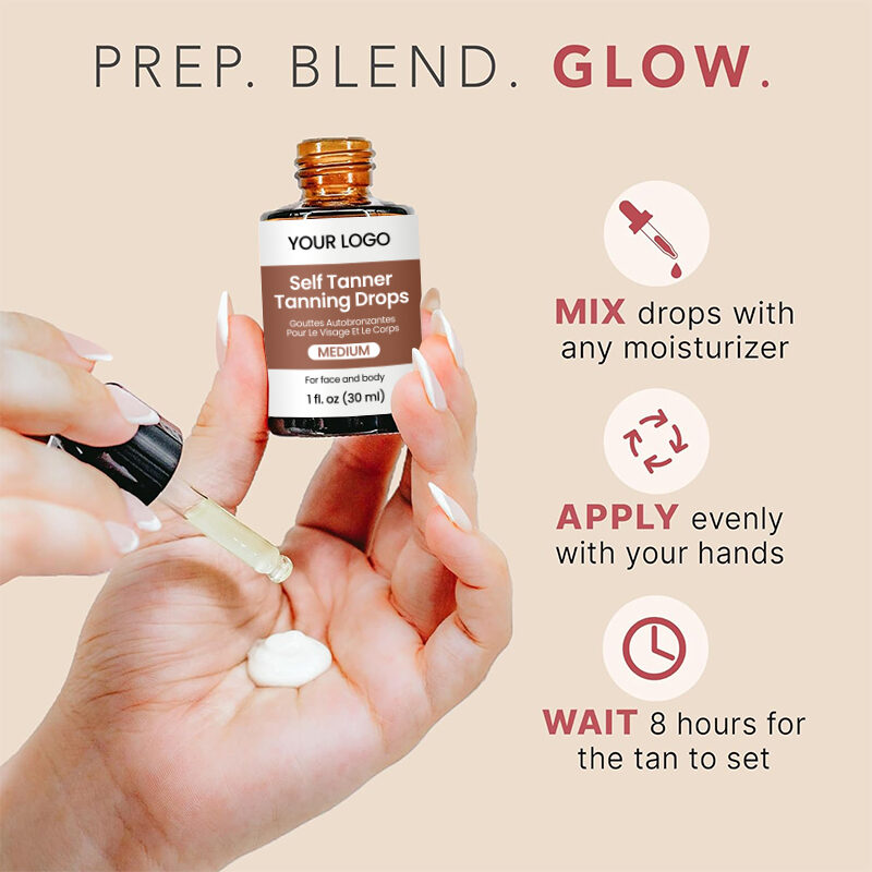 Medium Face Tanning Drops to Add to Lotion, Moisturizing Bronzing Drops for Face & Body, Self Tanning Drops Serum(pic4) Medium Face Tanning Drops to Add to Lotion, Moisturizing Bronzing Drops for Face & Body, Self Tanning Drops Serum(pic4)