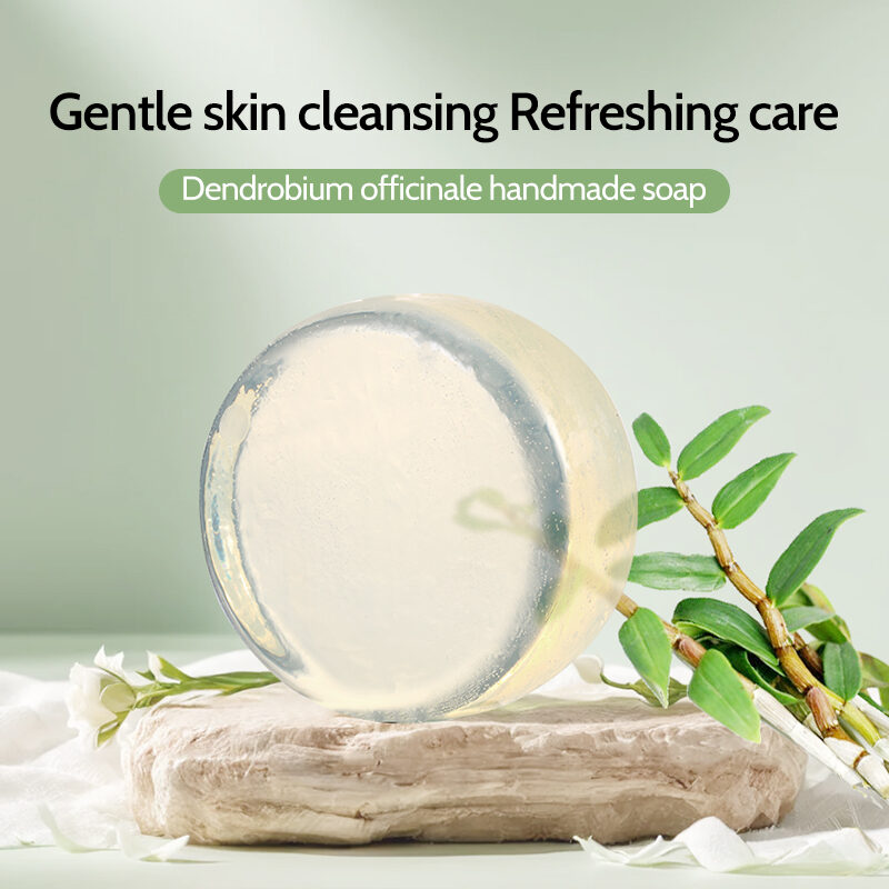Plant Grow Dendrobium Officinale Handmade Soap for refreshing care(pic1) Plant Grow Dendrobium Officinale Handmade Soap for refreshing care(pic1)