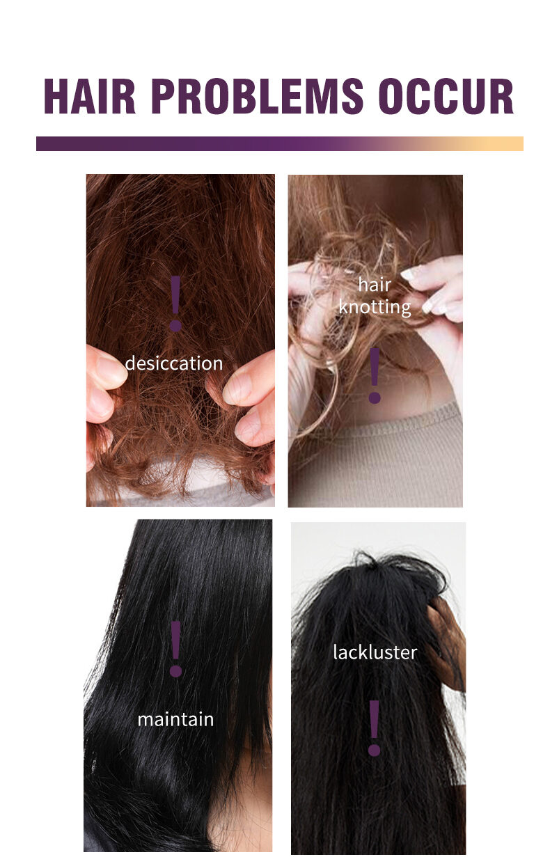 Professional Grade Nut Oil Hair Serum Smoothing & Nourishing Frizz Control & Heat Protection Repair for Dry Damaged Hair(pic3)