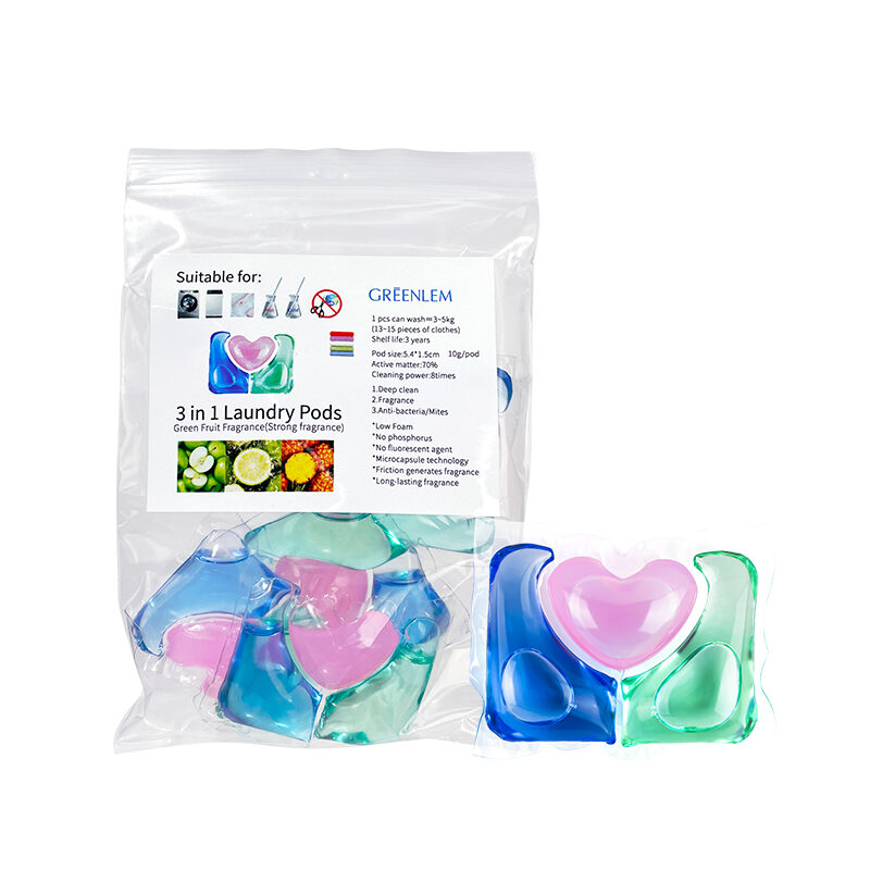 Quick-Dissolving Concentrated Laundry Pods for Stain Removal & Fabric Care | Safe for Colors & Whites(pic1)