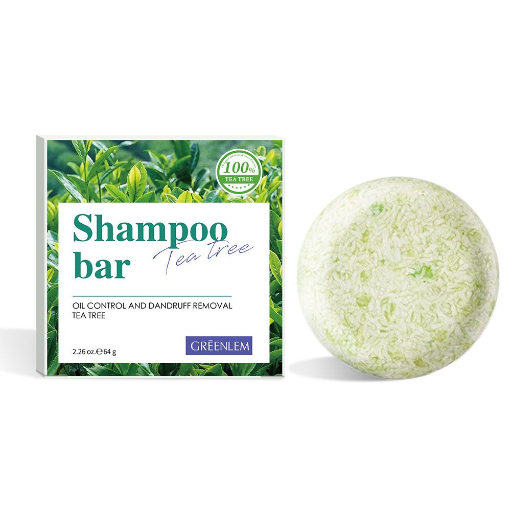 2026 New GreenLem Natural Tea Tree Oil Handmade Bar Soap Herbal for Anti-Hair Loss(pic6)