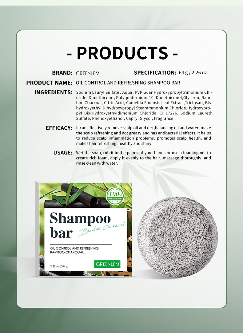 GreenLem SOAP OIL CONTROL and REFRESHINGBAMBOO CHARCOAL(pic6)