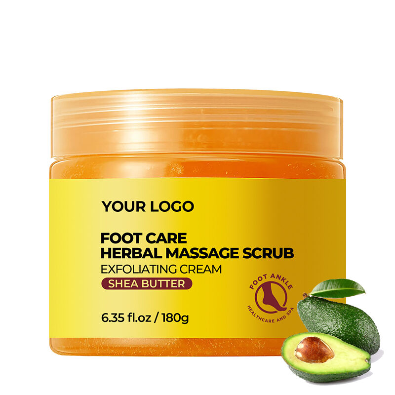 GreenLem Herbal Foot Care Massage Scrub & Exfoliating Cream with Shea Butter Gentle Exfoliation & Soothing Foot Revitalization(pic7)