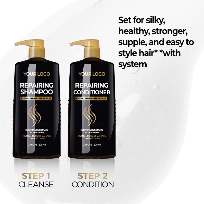 GreenLem REPAIRINGSHAMPOO EXTRA-STRENGTH REPAIR REPAIR CONCENTRATEWITH PROTEIN FICHTS 5 SIGNS of DAMACEDAMAGED HAIR(pic4)