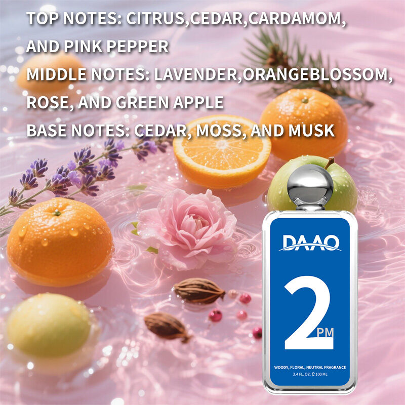 Wholesale Mens Light Perfume Eau De Toilette - Fresh Citrus & Woody Scent |Long-Lasting Fragrance Bulk(pic2)