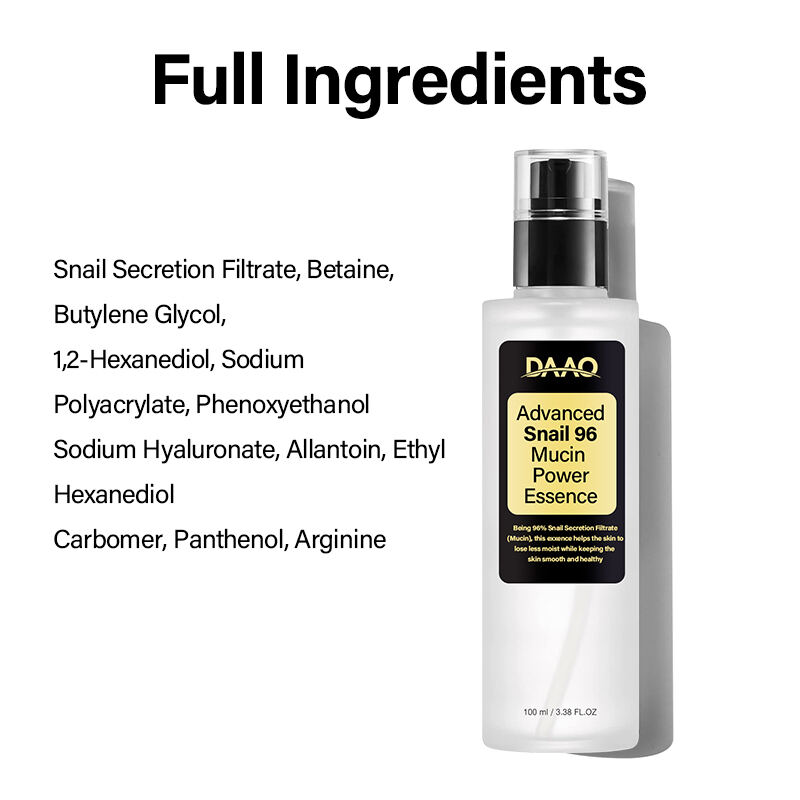 Korean Snail Mucin Essence Serum for Face Repairing Hydrating and Brightening Skin Care Wholesale(pic2) Korean Snail Mucin Essence Serum for Face Repairing Hydrating and Brightening Skin Care Wholesale(pic2)