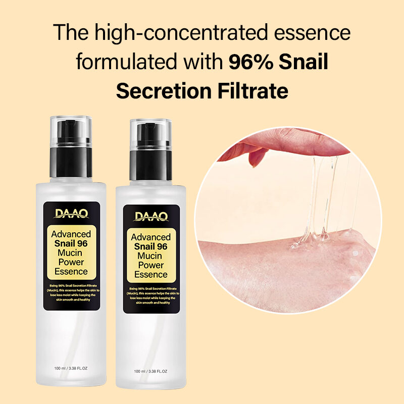 Korean Snail Mucin Essence Serum for Face Repairing Hydrating and Brightening Skin Care Wholesale(pic4) Korean Snail Mucin Essence Serum for Face Repairing Hydrating and Brightening Skin Care Wholesale(pic4)