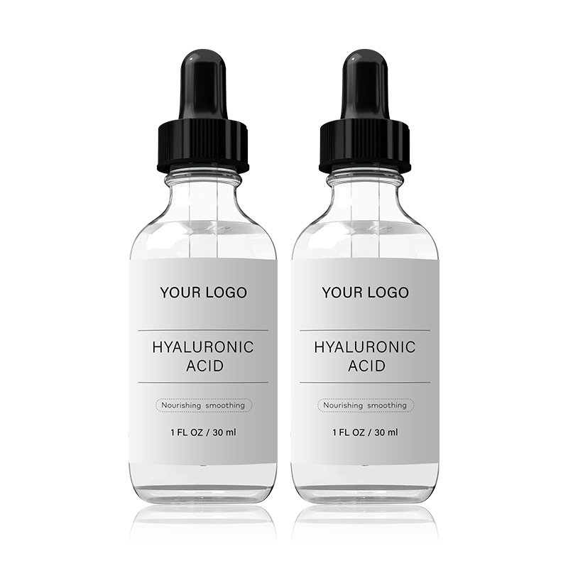 Wholesale Vegan Hyaluronic Acid Serum - Fragrance-Free Face Moisturizer with Collagen & Vitamin C for Skin Smoothing(pic1)