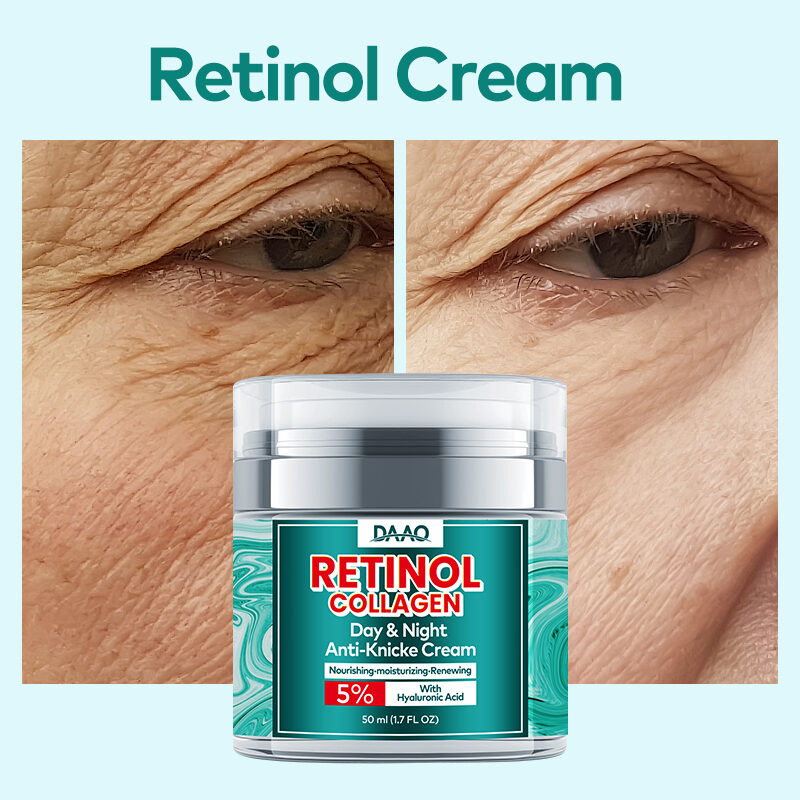 OEM Anti-Aging Face Cream Lotion Retinol Collagen Hyaluronic Acid Moisturizing Cream Wrinkle Reducing Deep Hydration(pic5) OEM Anti-Aging Face Cream Lotion Retinol Collagen Hyaluronic Acid Moisturizing Cream Wrinkle Reducing Deep Hydration(pic5)