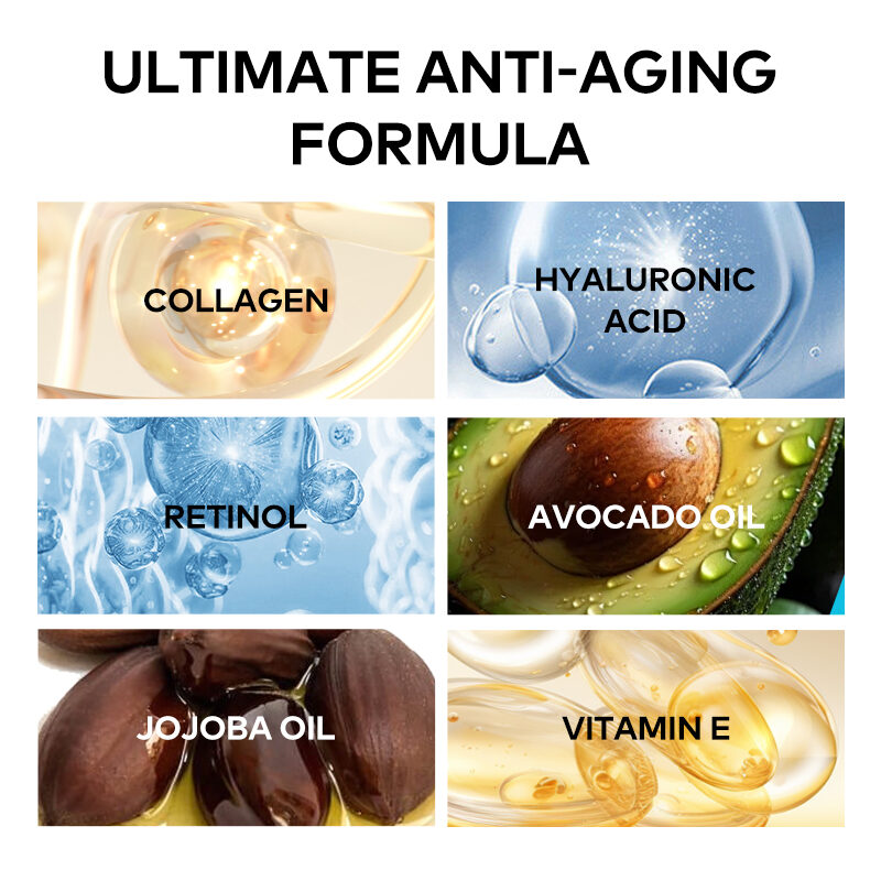 OEM Retinol Face Cream Moisturizing Firming Anti-Wrinkle Neck Cream with Collagen Hyaluronic Acid Cream(pic5)