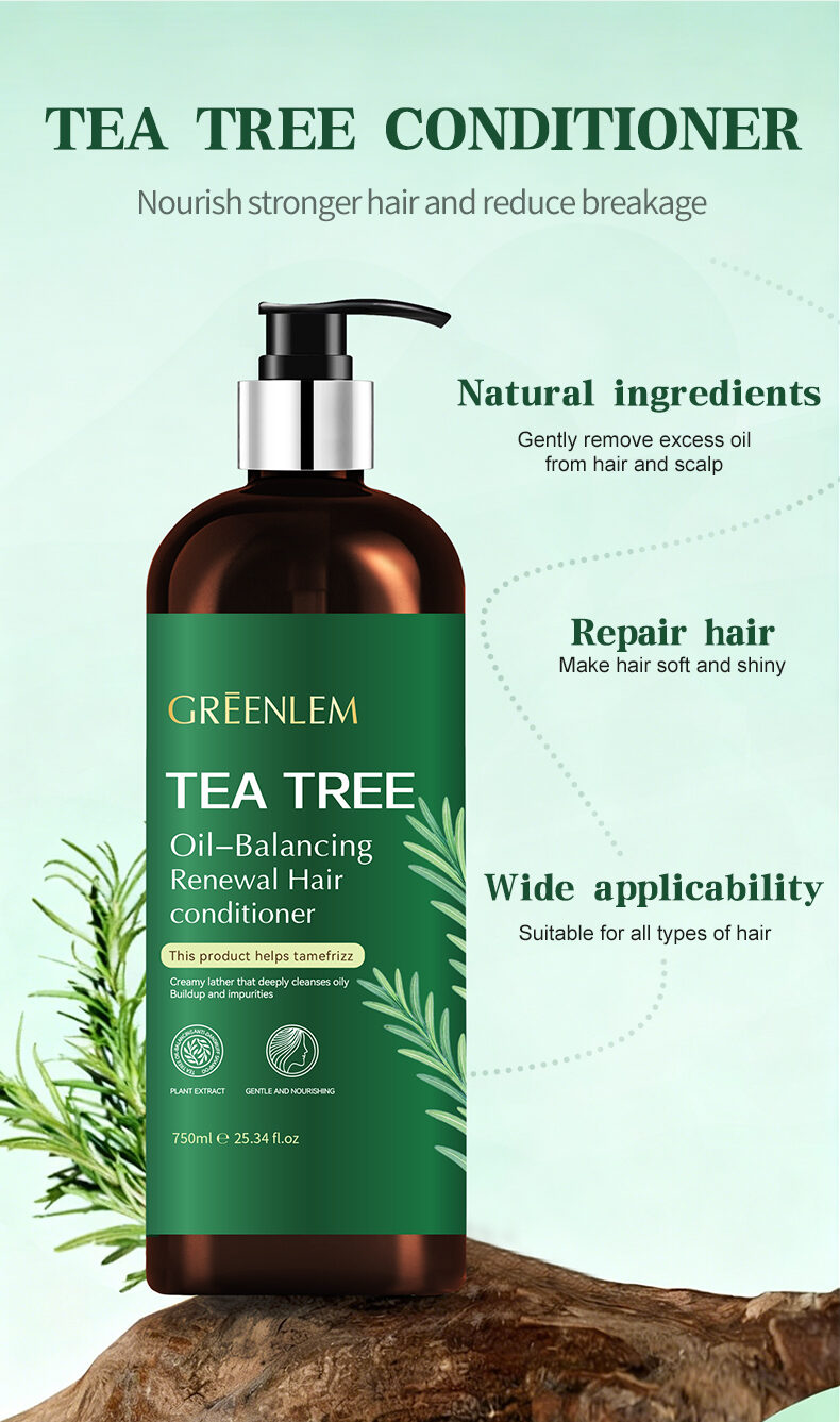 GreenLem TEA TREEOil-BalancingRenewal Hairconditioner HIAR MASK(pic4)