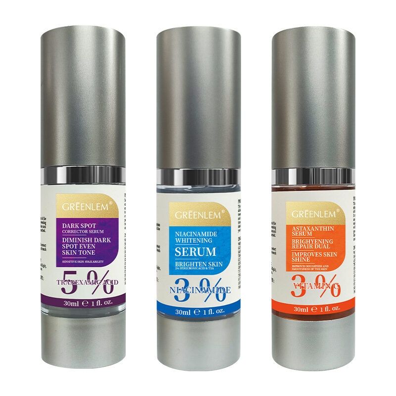OEM/ODM Whitening Brightening Serum for Face, Niacinamide & Vitamin C Essence, Fade Dark Spots & Even Skin Tone(pic1) OEM/ODM Whitening Brightening Serum for Face, Niacinamide & Vitamin C Essence, Fade Dark Spots & Even Skin Tone(pic1)