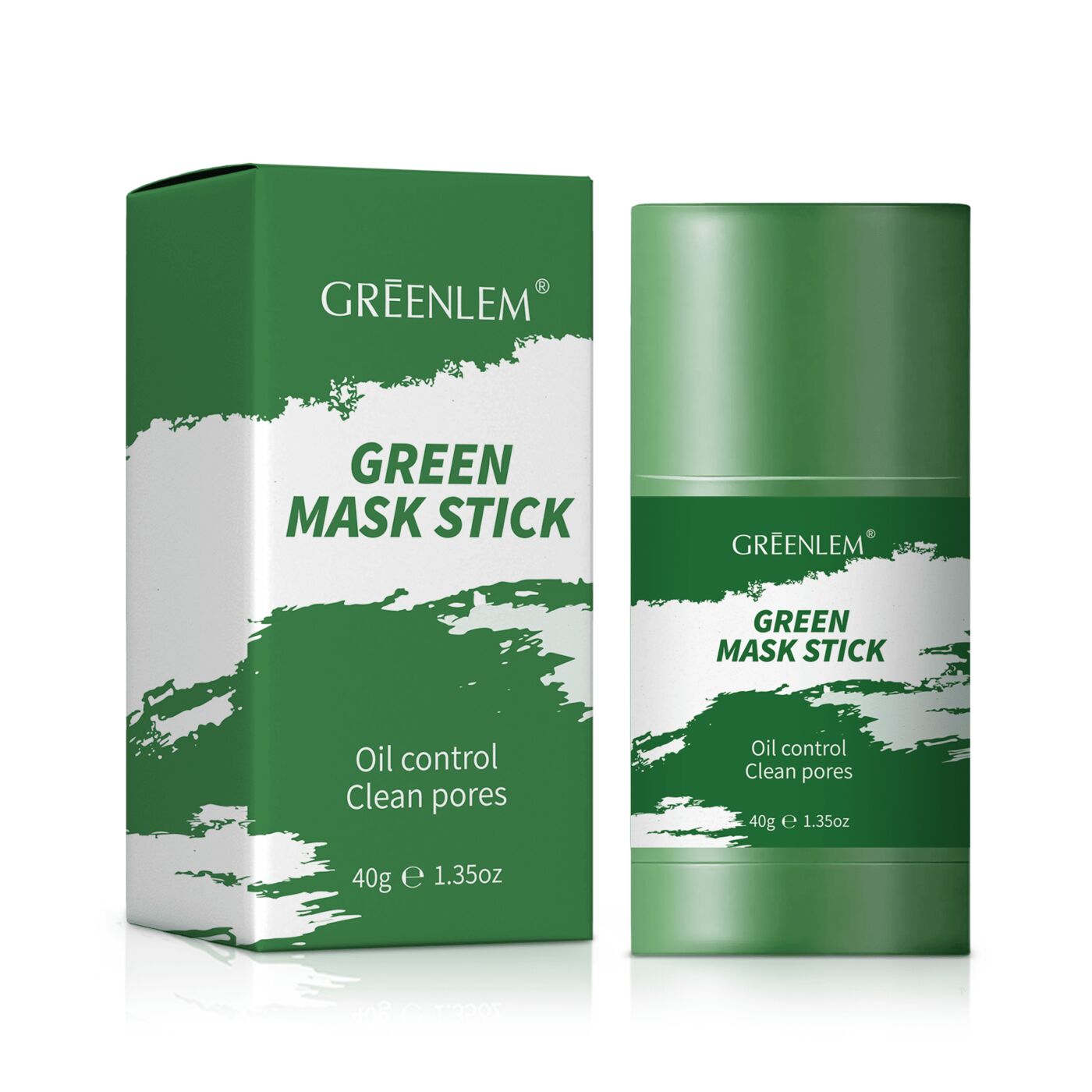 GreenLem OEM ODM Green Tea Face Mask Sti