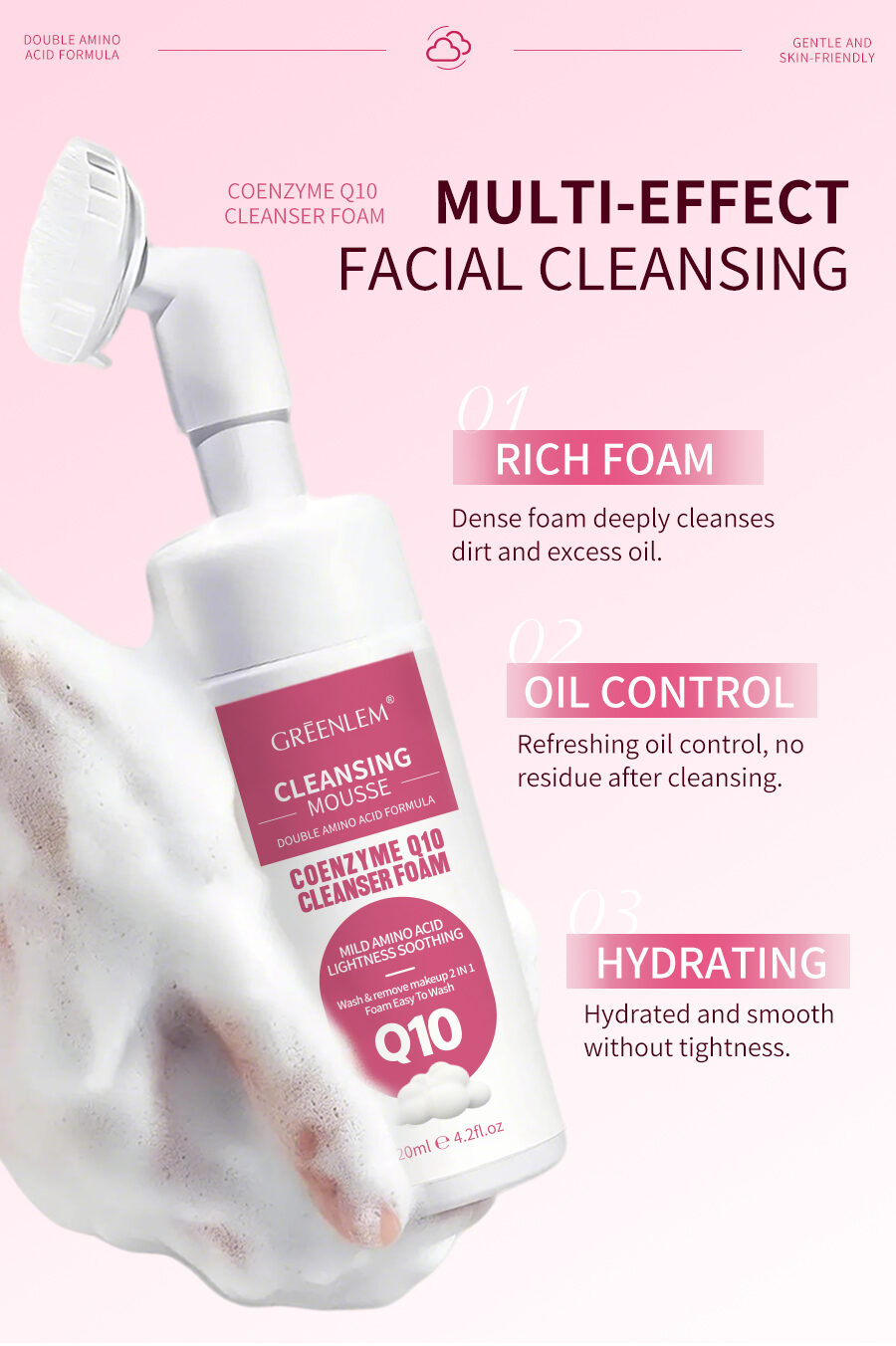 GreenLem COENZYME Q1O CLEANSER FOAM(pic3)