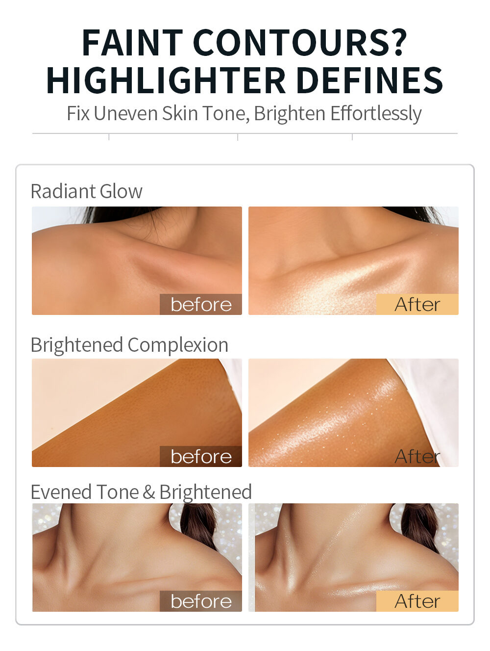 Greenlem BODY HIGHLIGHTER OIL FULL BODY BRIGHTEN SPARKLING 01(pic1)