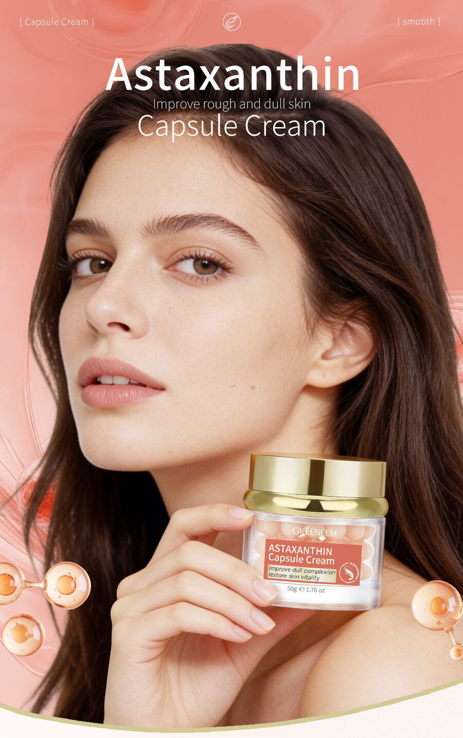 Greenlem Astaxanthin Improve Rough and Dull SkinCapsule Cream(pic3) Greenlem Astaxanthin Improve Rough and Dull SkinCapsule Cream(pic3)