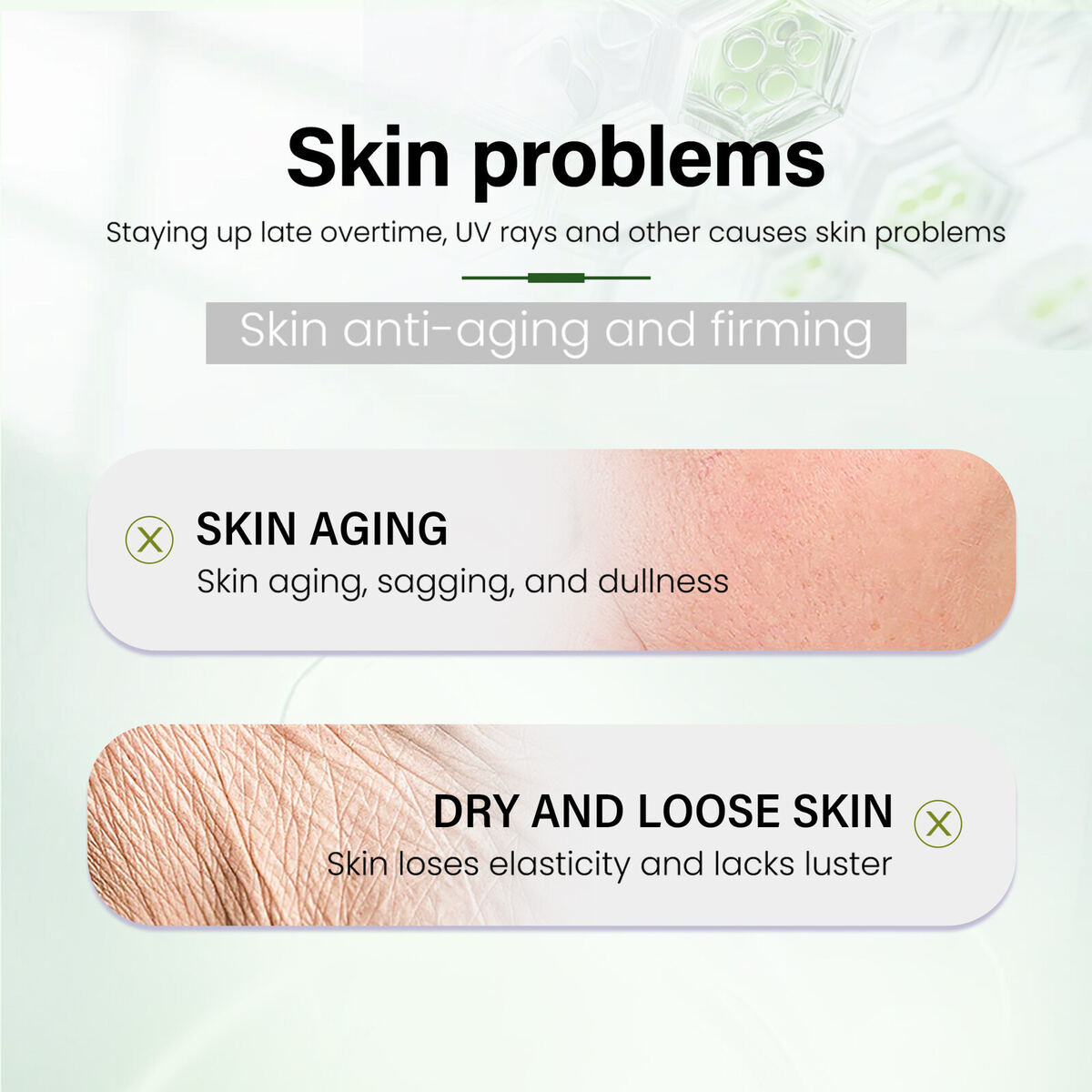 For Facial Serum Anti-Aging Formula Targets Fine Lines Wrinkles & Uneven Tone for Smoother Brighter Skin(pic1)