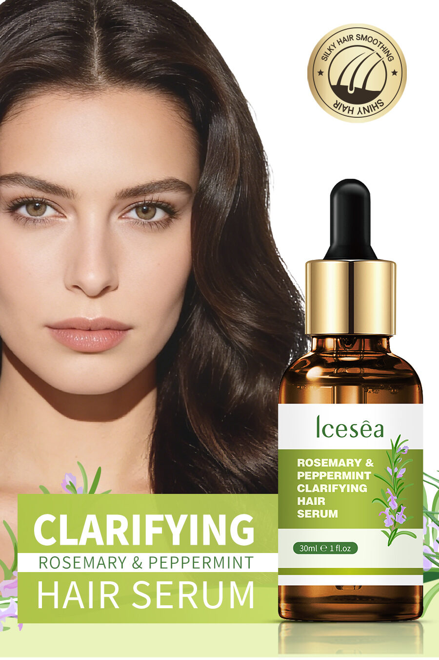 IceSea Rosemary Mint Hair Essence Repair Damaged Hair Quality(pic1)
